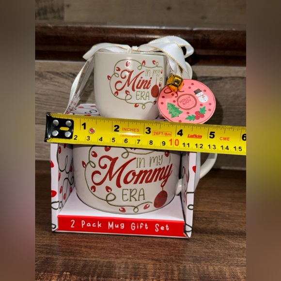 Super Cute IN MY MOMMY ERA / IN MY BABY ERA Set Christmas Mug and Mini Mug Set - Picture 6 of 6